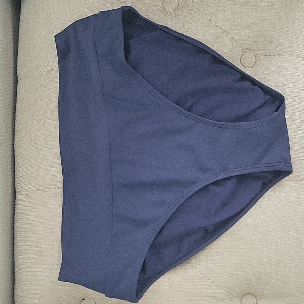 Habari Bikini Bottoms, Navy Blue, Size 8-10